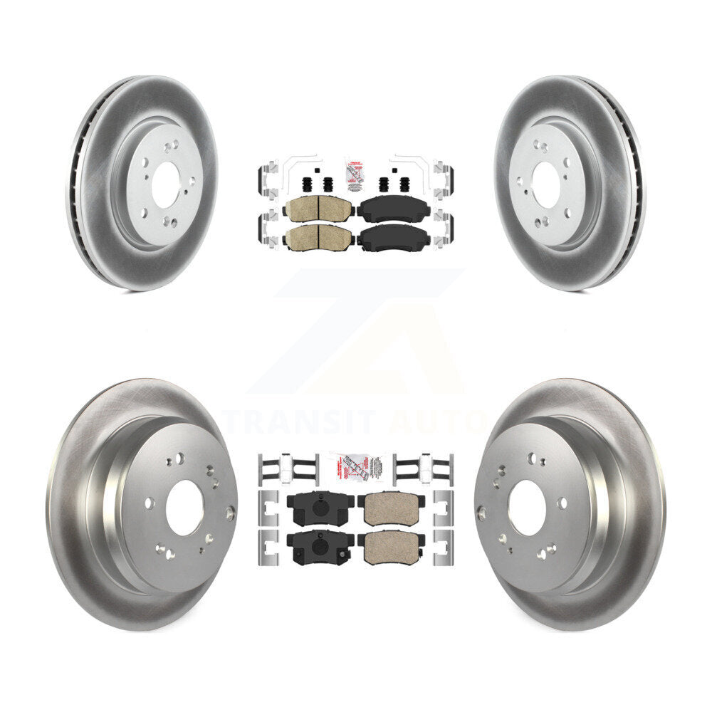 Transit Auto KGA-101772 Disc Brake Kit for 2007-2012 Acura RDX - Front and Rear