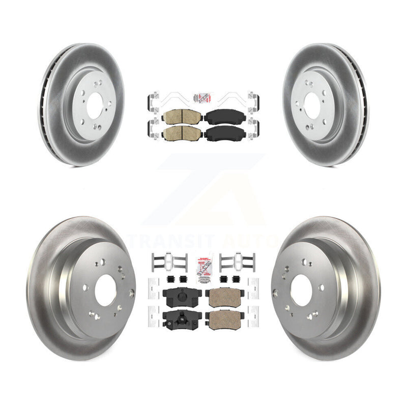 Transit Auto KGA-101773 Disc Brake Kit for 2007-2016 Honda CR-V, Acura RDX - Front and Rear