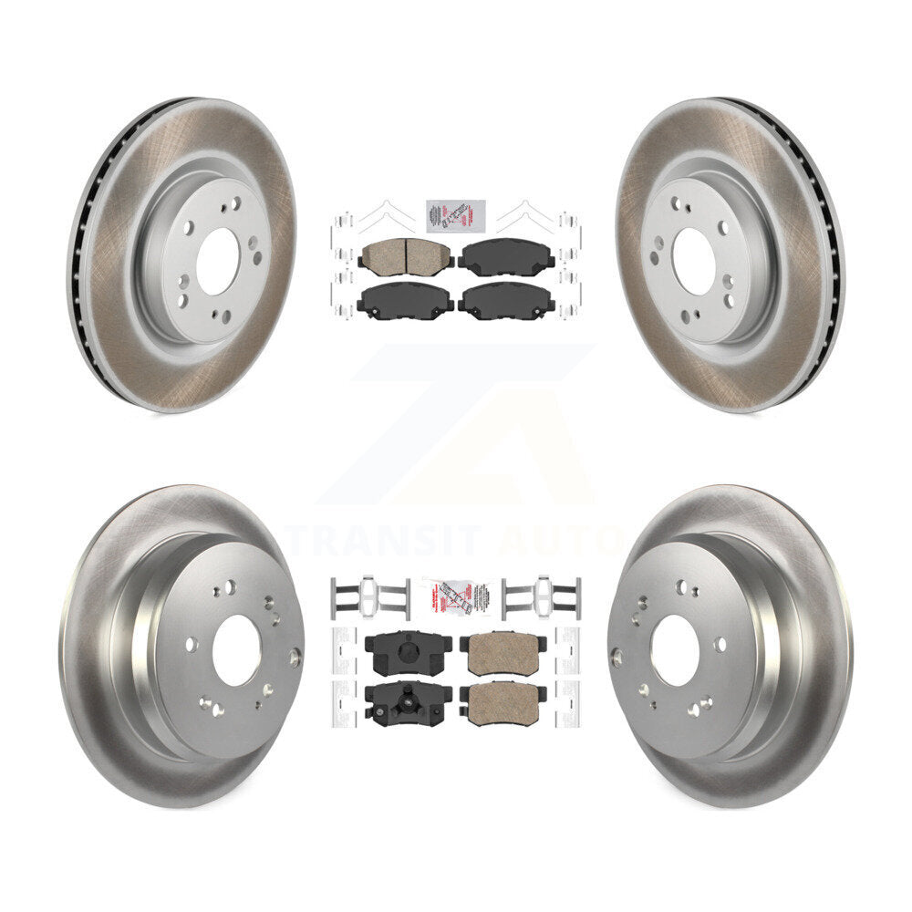 Transit Auto KGA-101775 Disc Brake Kit for 2012-2016 Honda CR-V - Front and Rear