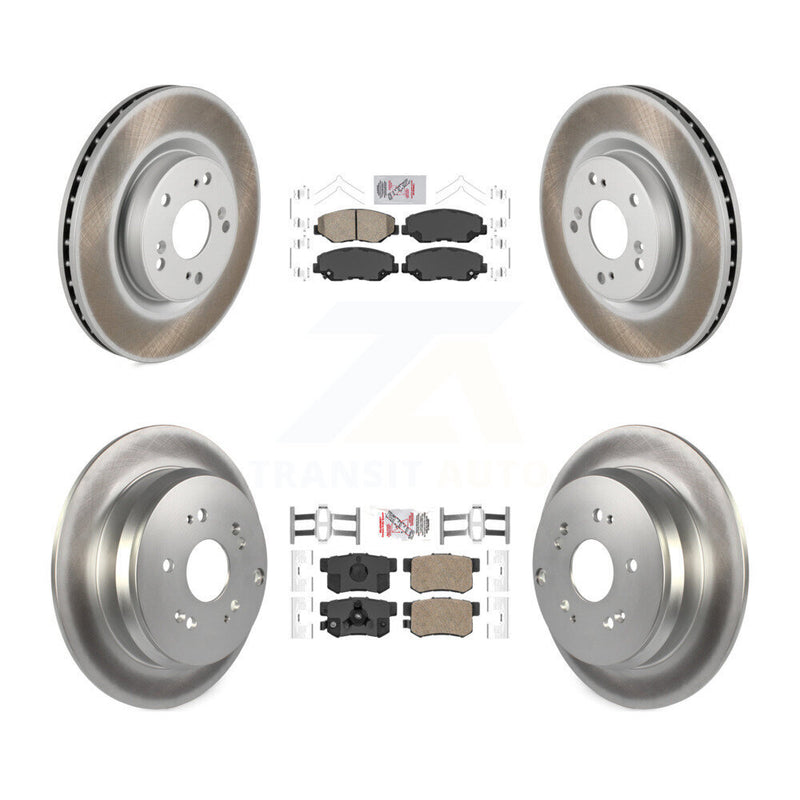 Transit Auto KGA-101775 Disc Brake Kit for 2012-2016 Honda CR-V - Front and Rear