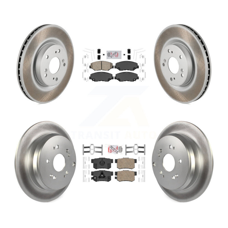Transit Auto KGA-101776 Disc Brake Kit for 2012-2016 Honda CR-V - Front and Rear