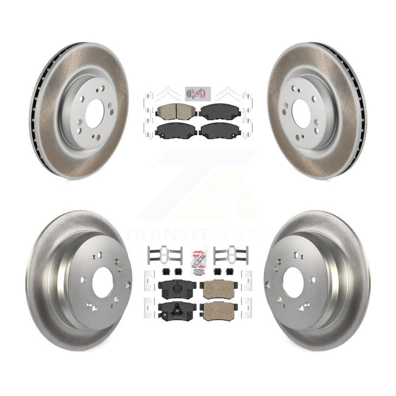 Transit Auto KGA-101777 Disc Brake Kit for 2012-2016 Honda CR-V - Front and Rear