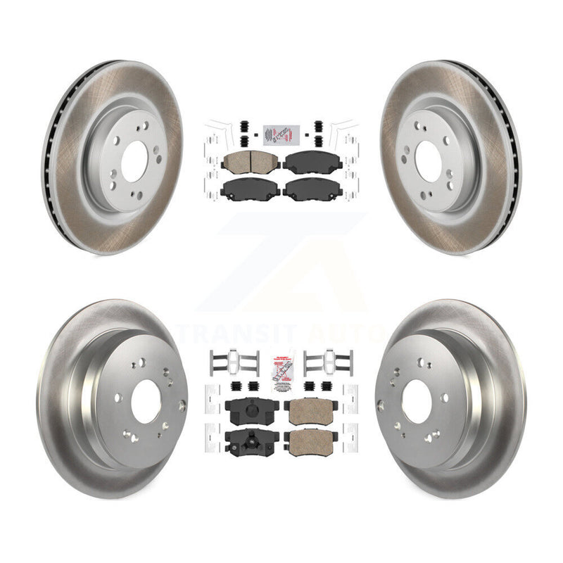 Transit Auto KGA-101778 Disc Brake Kit for 2012-2016 Honda CR-V - Front and Rear