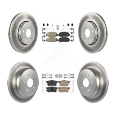 Transit Auto KGA-101780 Disc Brake Kit for 2013-2018 Acura RDX - Front and Rear