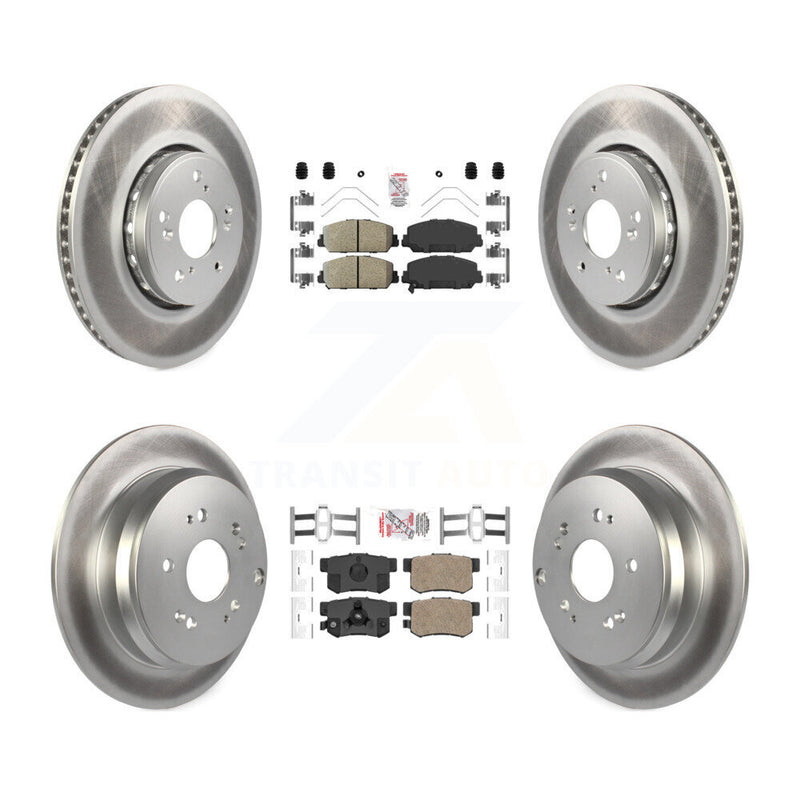 Transit Auto KGA-101780 Disc Brake Kit for 2013-2018 Acura RDX - Front and Rear
