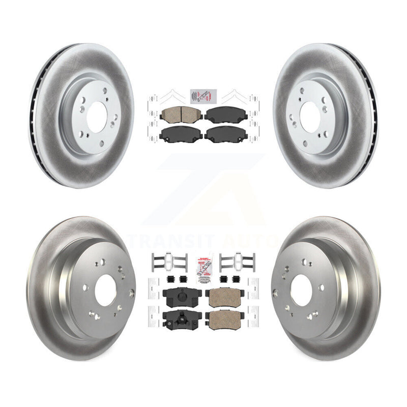 Transit Auto KGA-101785 Disc Brake Kit for 2005-2006 Honda CR-V - Front and Rear