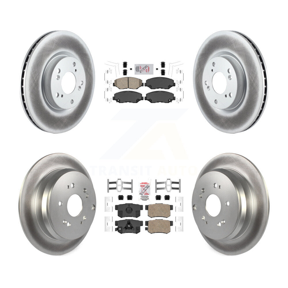 Transit Auto KGA-101786 Disc Brake Kit for 2005-2006 Honda CR-V - Front and Rear