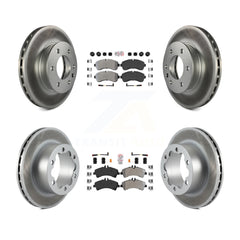 Transit Auto KGA-101787 Disc Brake Kit for 2007-2018 Freightliner Sprinter 3500, Mercedes-Benz Sprinter 3500XD and More - Front and Rear