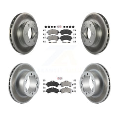 Transit Auto KGA-101790 Disc Brake Kit for 2007-2018 Freightliner Sprinter 3500, Mercedes-Benz Sprinter 3500XD and More - Front and Rear