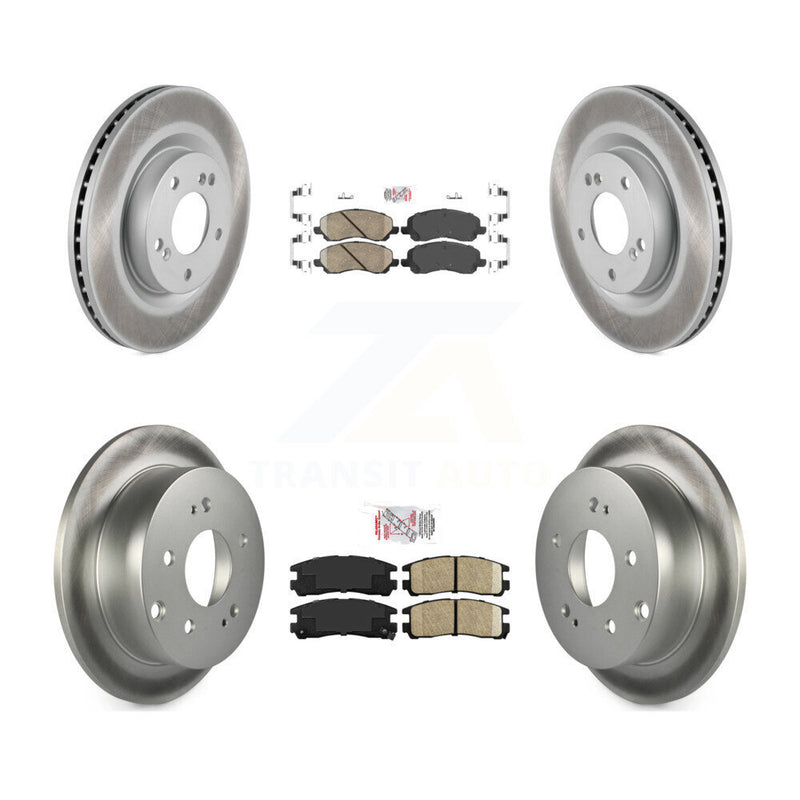 Transit Auto KGA-101791 Disc Brake Kit for 2004-2012 Mitsubishi Galant, Mitsubishi Eclipse - Front and Rear
