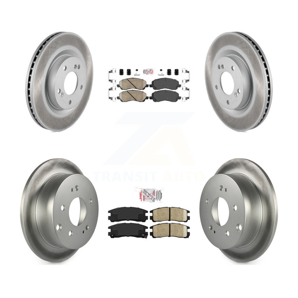 Transit Auto KGA-101792 Disc Brake Kit for 2004-2012 Mitsubishi Galant, Mitsubishi Eclipse - Front and Rear