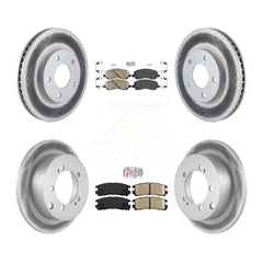 Transit Auto KGA-101795 Disc Brake Kit for 2001-2005 Mitsubishi Eclipse, Chrysler Sebring and More - Front and Rear