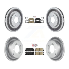 Transit Auto KGA-101797 Disc Brake Kit for 2000 Mitsubishi Eclipse - Front and Rear