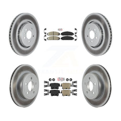 Transit Auto KGA-101802 Disc Brake Kit for 2014-2018 Dodge Charger - Front and Rear