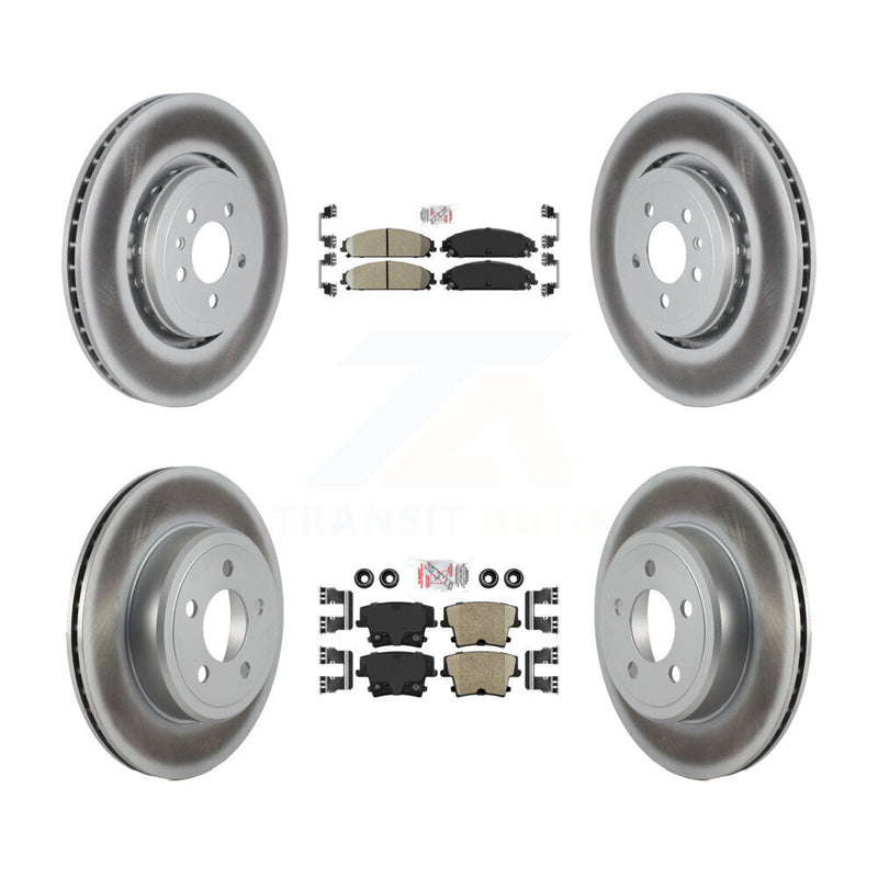 Transit Auto KGA-101802 Disc Brake Kit for 2014-2018 Dodge Charger - Front and Rear