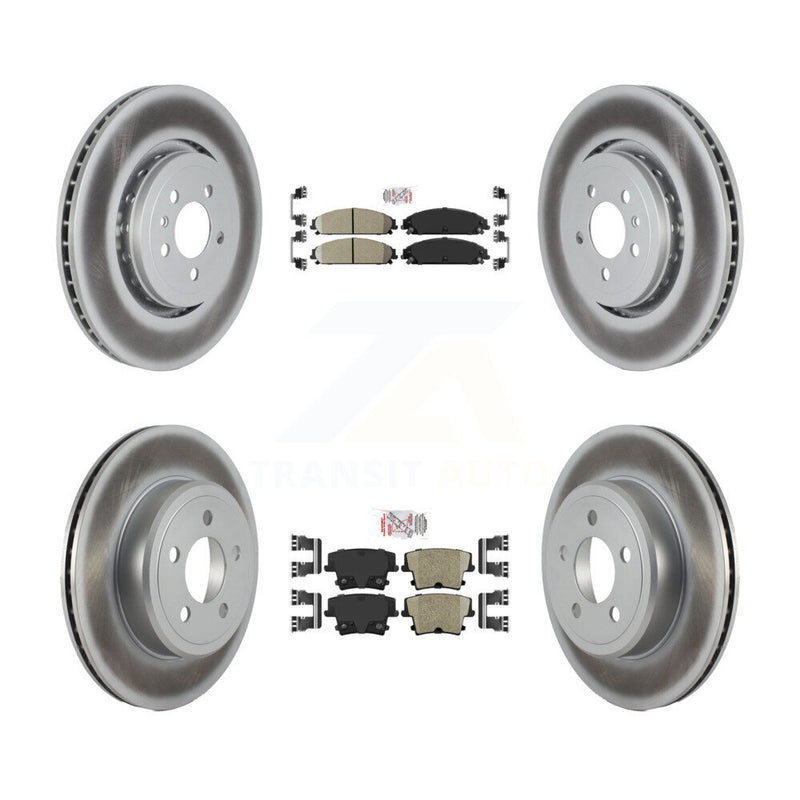 Transit Auto KGA-101807 Disc Brake Kit for 2014-2018 Dodge Charger - Front and Rear