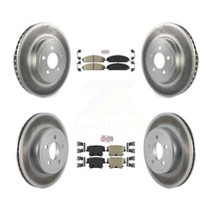 Transit Auto KGA-101808 Disc Brake Kit for 2005-2023 Dodge Challenger, Dodge Charger and More - Front and Rear