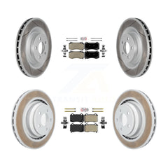 Transit Auto KGA-101810 Disc Brake Kit for 2005-2023 Dodge Challenger, Dodge Charger and More - Front and Rear