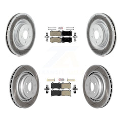 Transit Auto KGA-101811 Disc Brake Kit for 2005-2023 Dodge Challenger, Dodge Charger and More - Front and Rear