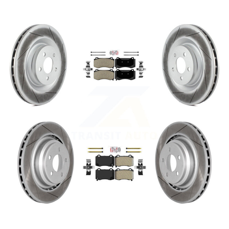 Transit Auto KGA-101811 Disc Brake Kit for 2005-2023 Dodge Challenger, Dodge Charger and More - Front and Rear