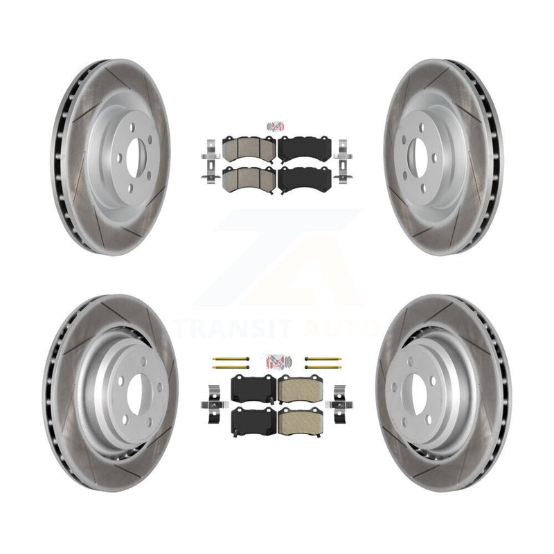 Transit Auto KGA-101813 Disc Brake Kit for 2015-2021 Dodge Charger, Dodge Challenger - Front and Rear