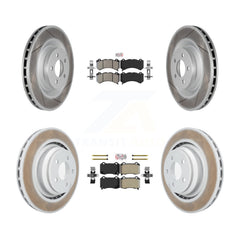 Transit Auto KGA-101814 Disc Brake Kit for 2015-2021 Dodge Charger, Dodge Challenger - Front and Rear