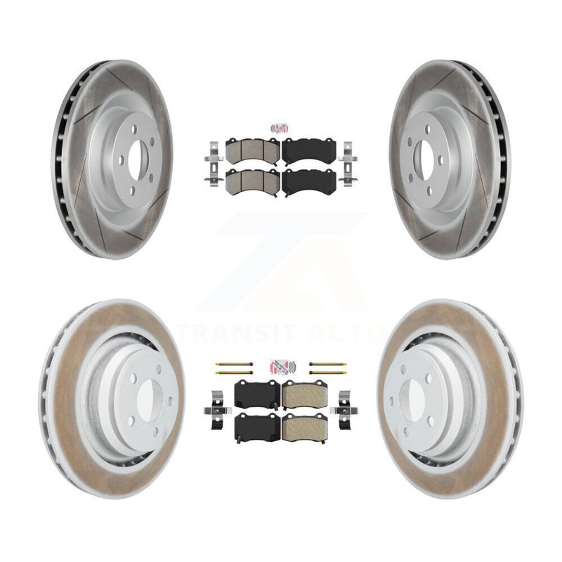 Transit Auto KGA-101814 Disc Brake Kit for 2015-2021 Dodge Charger, Dodge Challenger - Front and Rear