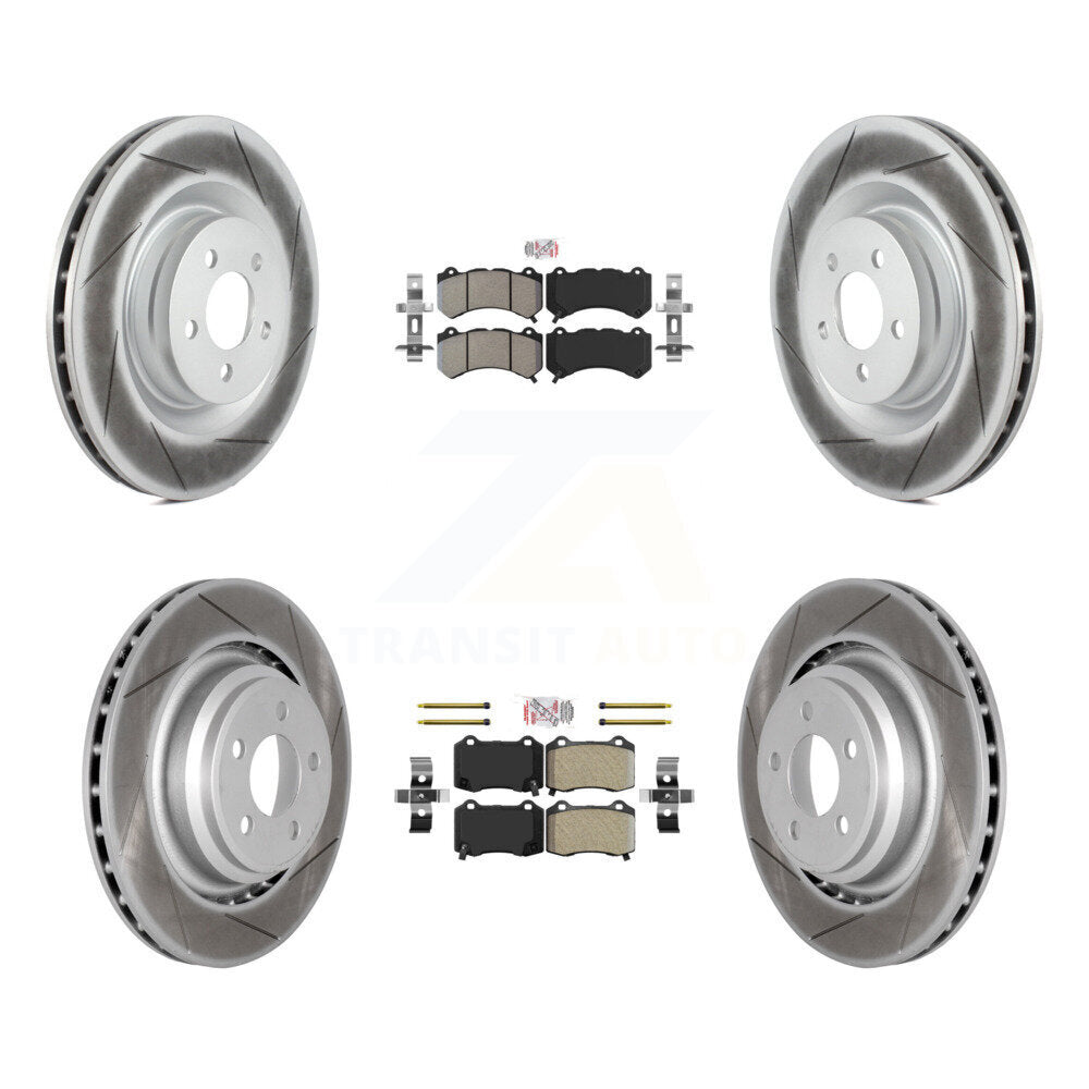 Transit Auto KGA-101815 Disc Brake Kit for 2015-2021 Dodge Charger, Dodge Challenger - Front and Rear