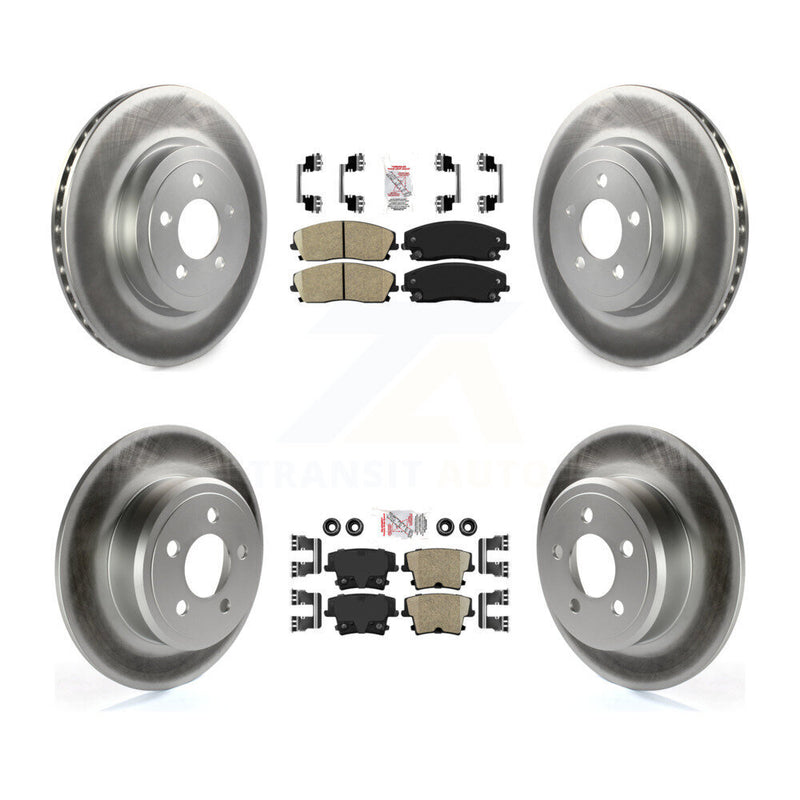 Transit Auto KGA-101817 Disc Brake Kit for 2015-2018 Dodge Charger - Front and Rear