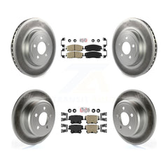 Transit Auto KGA-101818 Disc Brake Kit for 2015-2018 Dodge Charger - Front and Rear