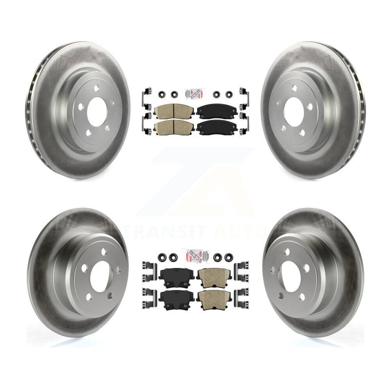 Transit Auto KGA-101818 Disc Brake Kit for 2015-2018 Dodge Charger - Front and Rear