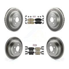 Transit Auto KGA-101820 Disc Brake Kit for 2015-2018 Dodge Charger - Front and Rear