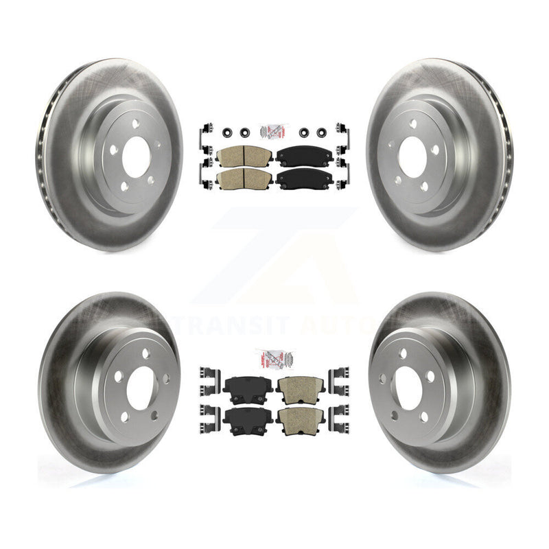 Transit Auto KGA-101820 Disc Brake Kit for 2015-2018 Dodge Charger - Front and Rear