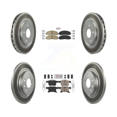 Transit Auto KGA-101854 Disc Brake Kit for 2017-2024 Chrysler Grand Caravan, Chrysler Voyager, Chrysler Pacifica - Front and Rear