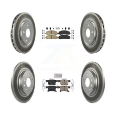 Transit Auto KGA-101855 Disc Brake Kit for 2017-2024 Chrysler Grand Caravan, Chrysler Voyager, Chrysler Pacifica - Front and Rear