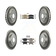Transit Auto KGA-101856 Disc Brake Kit for 2017-2024 Chrysler Grand Caravan, Chrysler Voyager, Chrysler Pacifica - Front and Rear