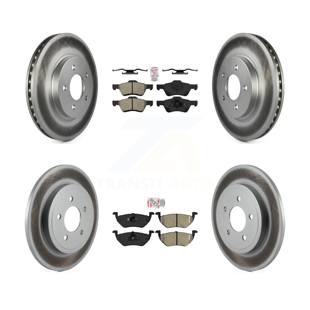 Transit Auto KGA-101857 Disc Brake Kit for 2005-2011 Ford Escape, Mazda Tribute, Mercury Mariner - Front and Rear