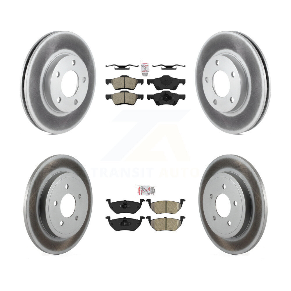 Transit Auto KGA-101858 Disc Brake Kit for 2006 Mercury Mariner - Front and Rear