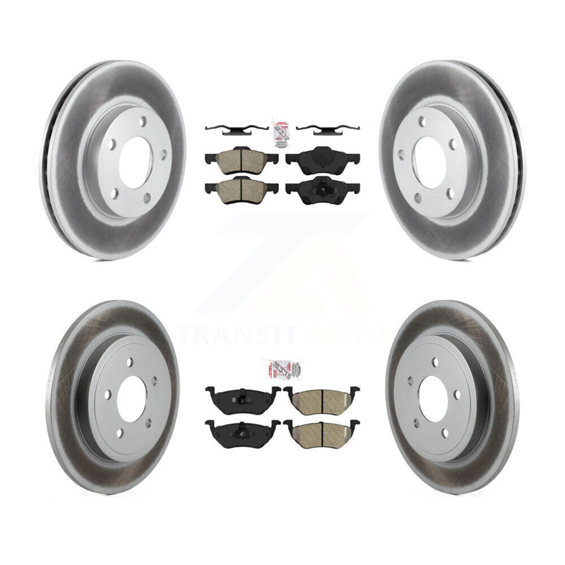 Transit Auto KGA-101858 Disc Brake Kit for 2006 Mercury Mariner - Front and Rear