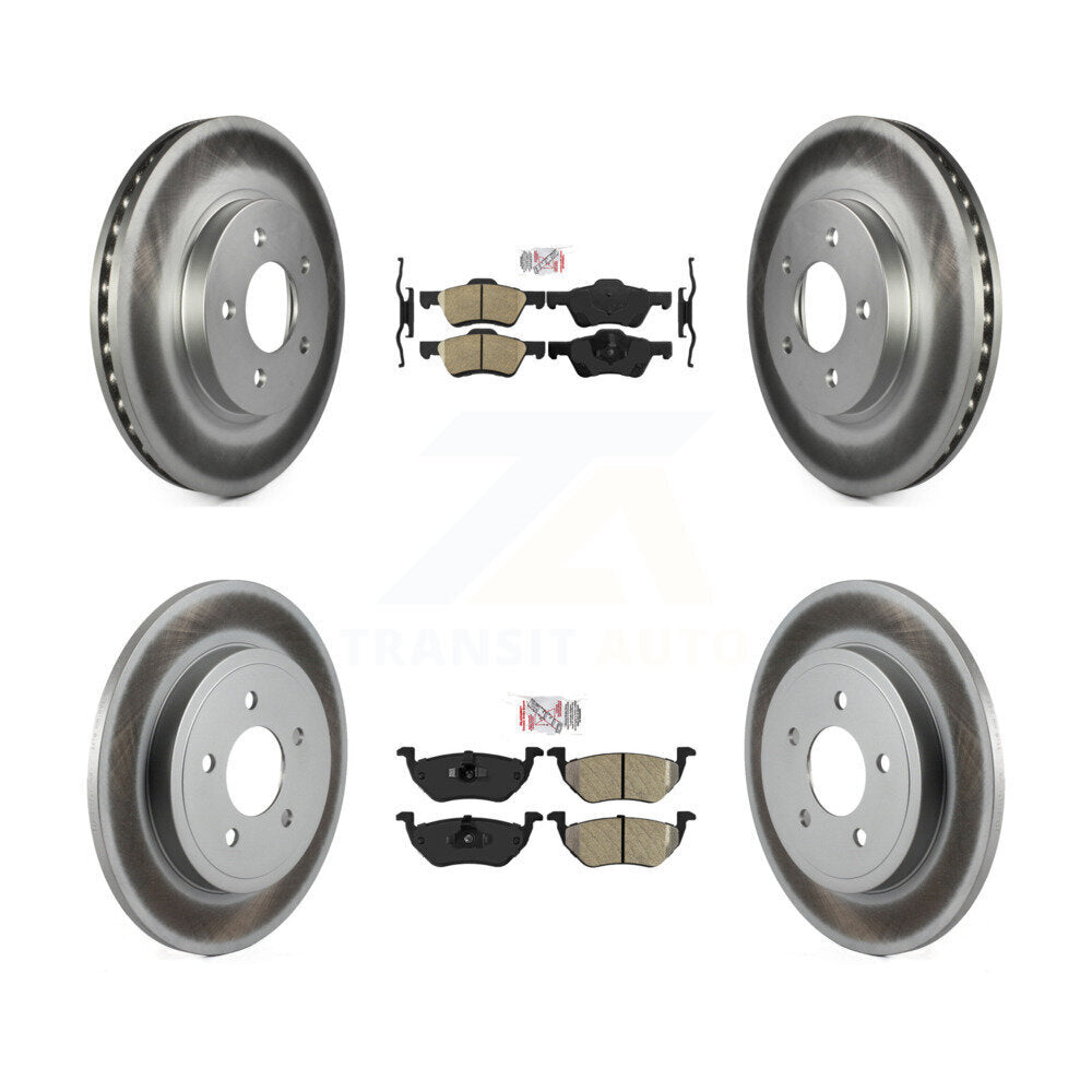 Transit Auto KGA-101859 Disc Brake Kit for 2010-2011 Mercury Mariner, Ford Escape - Front and Rear