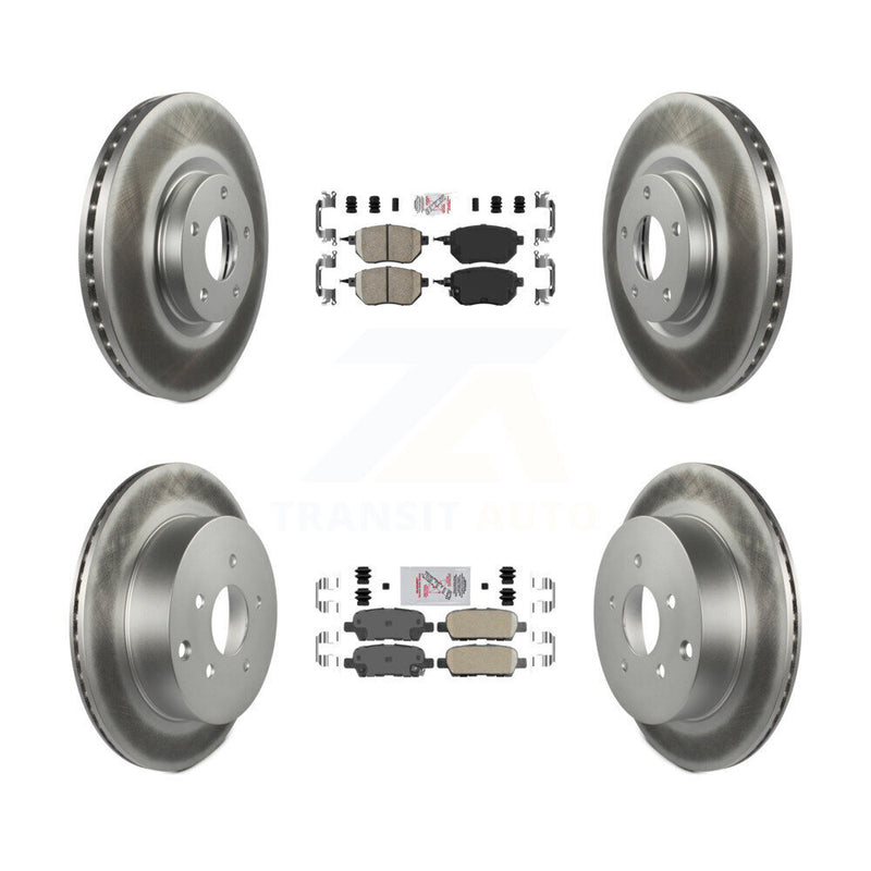 Transit Auto KGA-101868 Disc Brake Kit for 2003-2005 INFINITI FX35, INFINITI FX45, Nissan Murano - Front and Rear