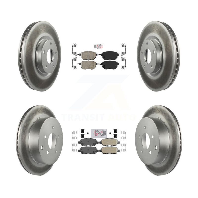 Transit Auto KGA-101869 Disc Brake Kit for 2003-2005 INFINITI FX35, INFINITI FX45, Nissan Murano - Front and Rear