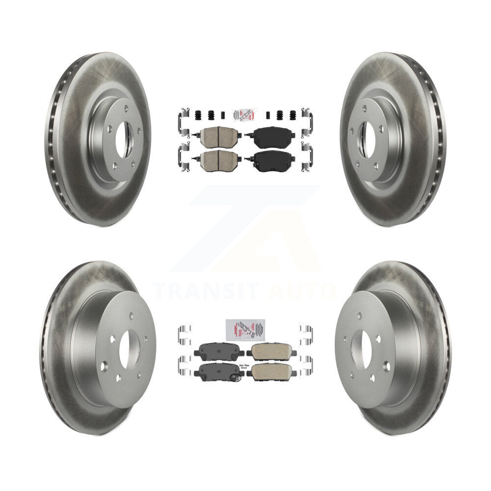 Transit Auto KGA-101870 Disc Brake Kit for 2003-2005 INFINITI FX35, INFINITI FX45, Nissan Murano - Front and Rear