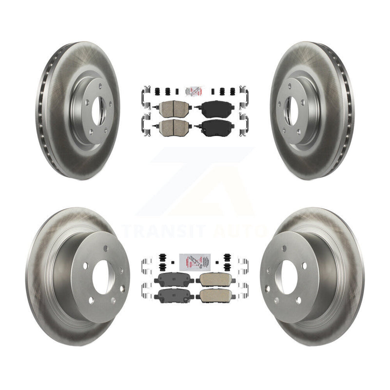 Transit Auto KGA-101876 Disc Brake Kit for 2004-2005 Nissan Altima, Nissan Maxima - Front and Rear