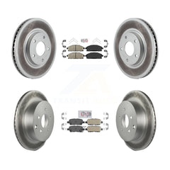 Transit Auto KGA-101881 Disc Brake Kit for 2004-2009 Nissan Quest - Front and Rear
