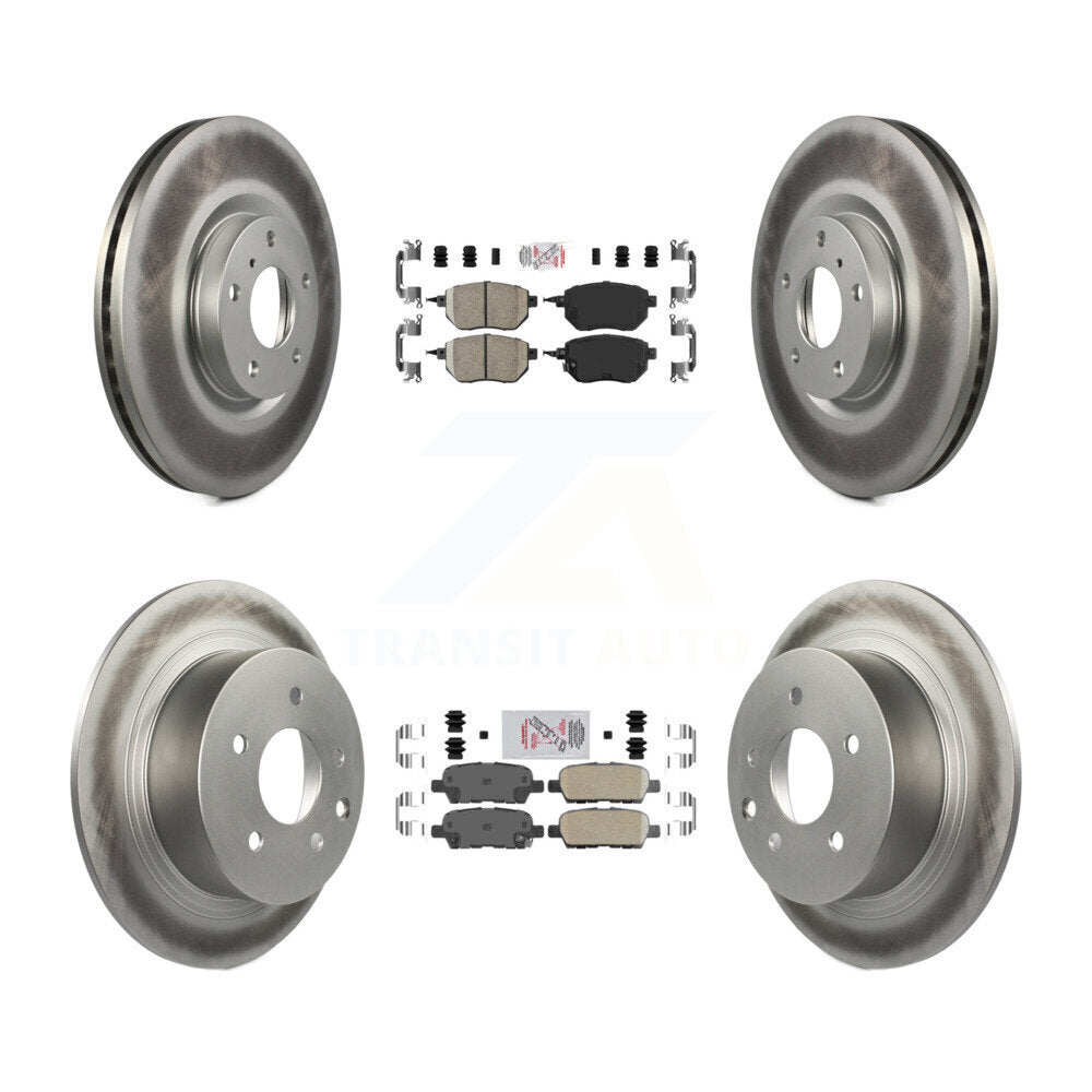 Transit Auto KGA-101892 Disc Brake Kit for 2005-2008 Nissan Altima, Nissan Maxima - Front and Rear