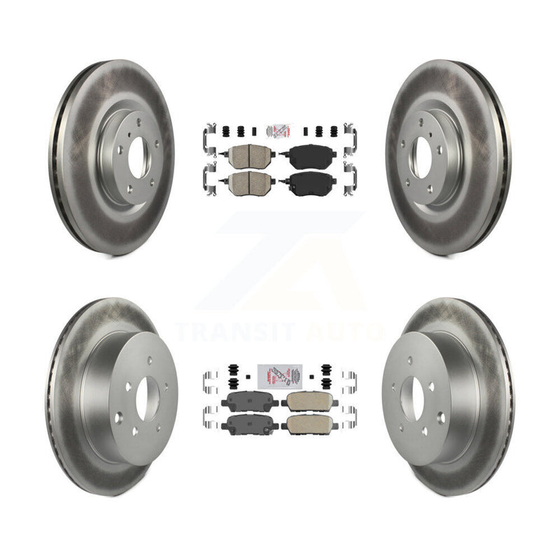 Transit Auto KGA-101896 Disc Brake Kit for 2005-2012 Nissan Murano - Front and Rear