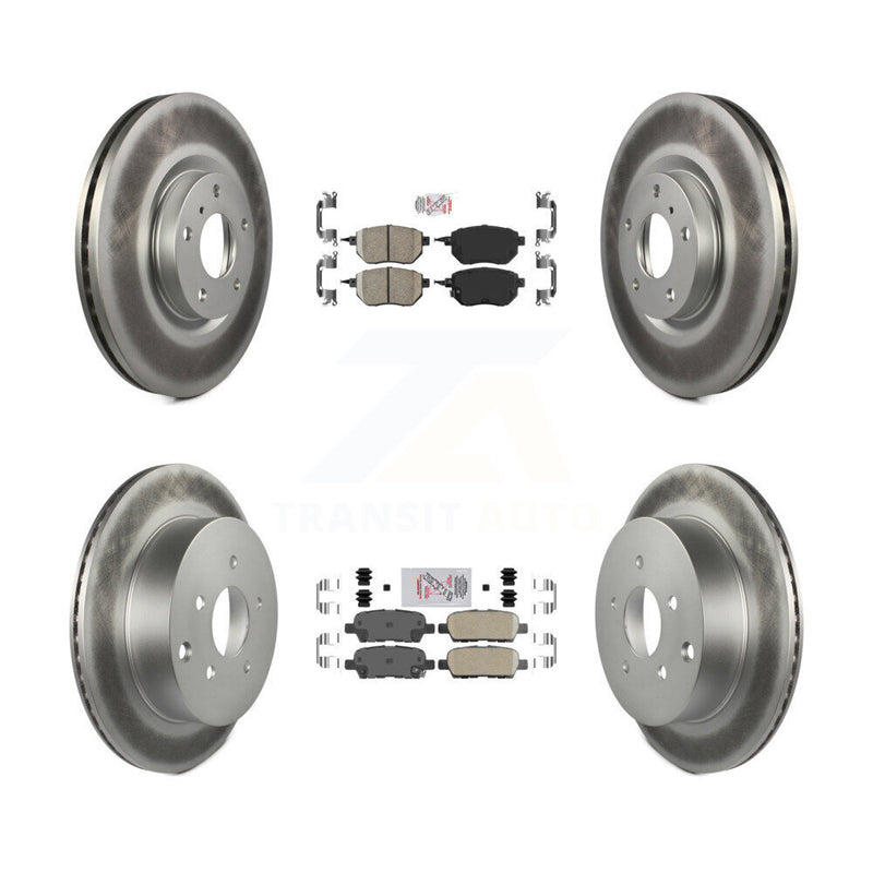 Transit Auto KGA-101897 Disc Brake Kit for 2005-2012 Nissan Murano - Front and Rear
