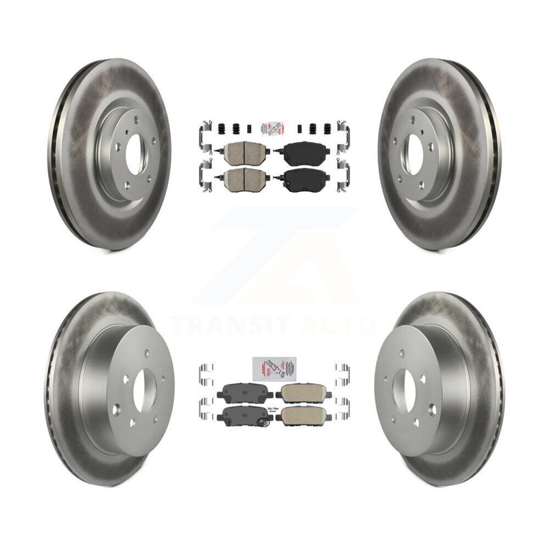 Transit Auto KGA-101898 Disc Brake Kit for 2005-2012 Nissan Murano - Front and Rear