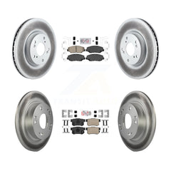 Transit Auto KGA-101901 Disc Brake Kit for 2012-2015 Acura ILX, Honda Civic - Front and Rear